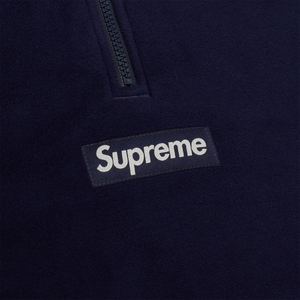 Supreme Polartec Facemask Navy Half-Zip Hoodie (FW24)