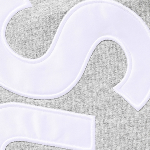Supreme Satin Applique Heather Grey Hoodie & Sweatpants (FW25)