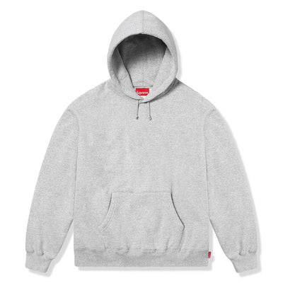 Supreme Satin Applique Heather Grey Hoodie & Sweatpants (FW25)