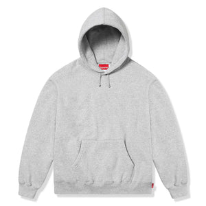 Supreme Satin Applique Heather Grey Hoodie (FW25)