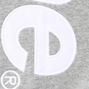 Supreme Satin Applique Heather Grey Sweatpants (FW25)