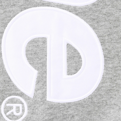Supreme Satin Applique Heather Grey Sweatpants (FW25)