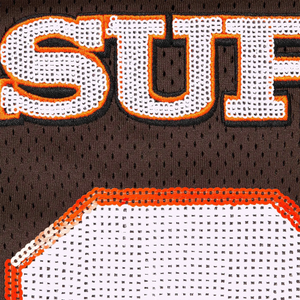 Supreme Sequin Brown Football Jersey (FW25)