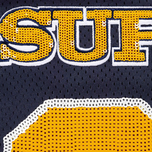 Supreme Sequin Navy Football Jersey (FW25)