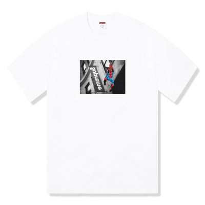 Supreme Spider Man White T-Shirt (SS26)