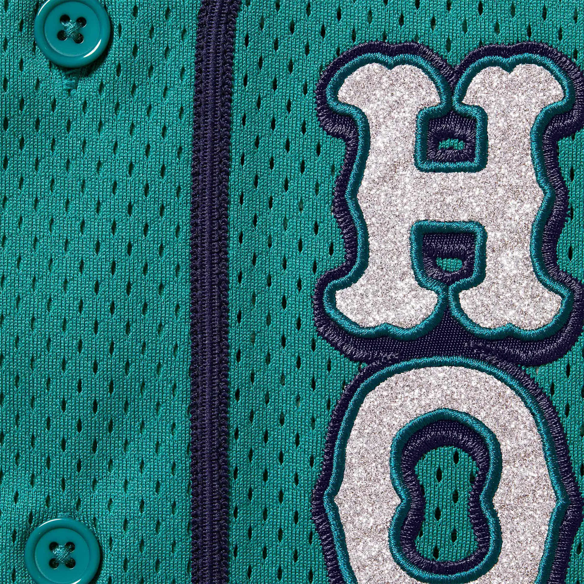 Supreme x Homerun Green Baseball Jersey