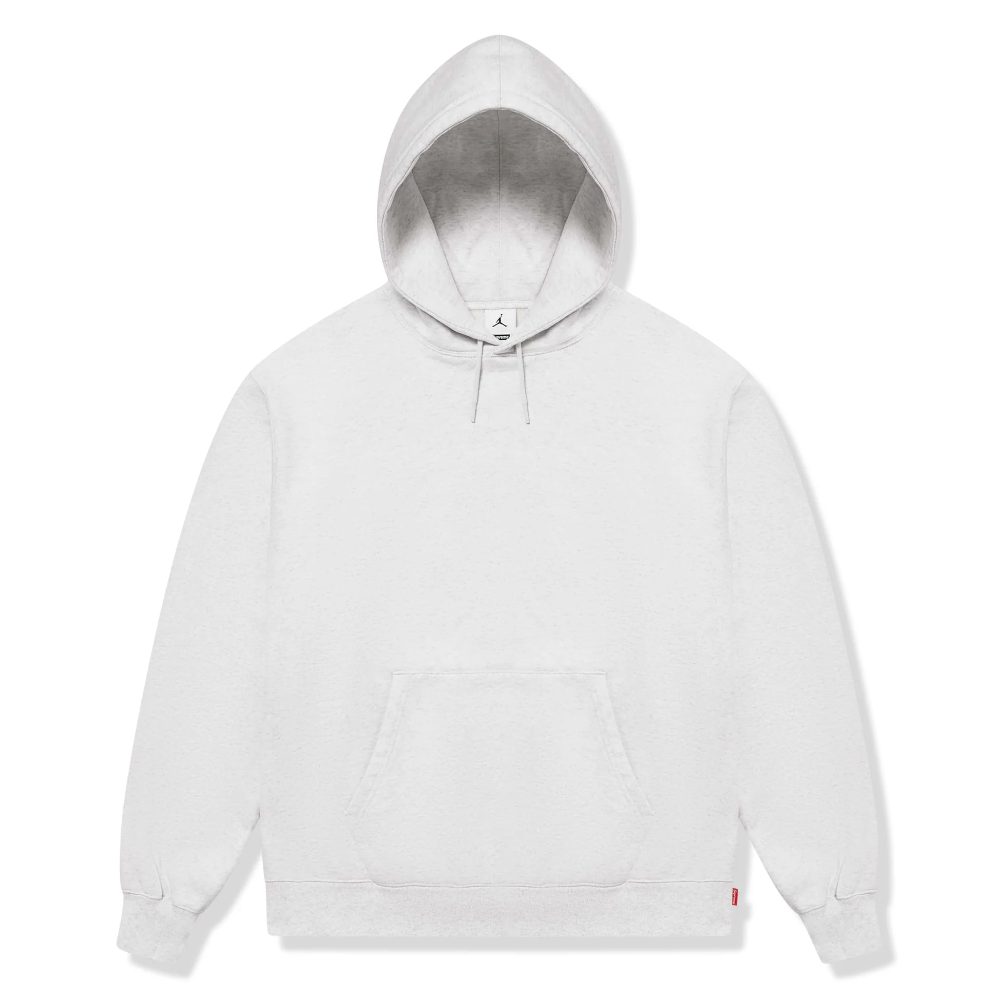 Supreme x Jordan Ash Grey Hoodie (FW24)