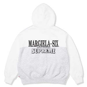 Supreme x MM6 Maison Margiela Eagle Ash Grey Zip-Up Hoodie