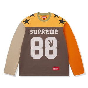 Supreme x Playboy L/S Multicolour Football Top (SS26)