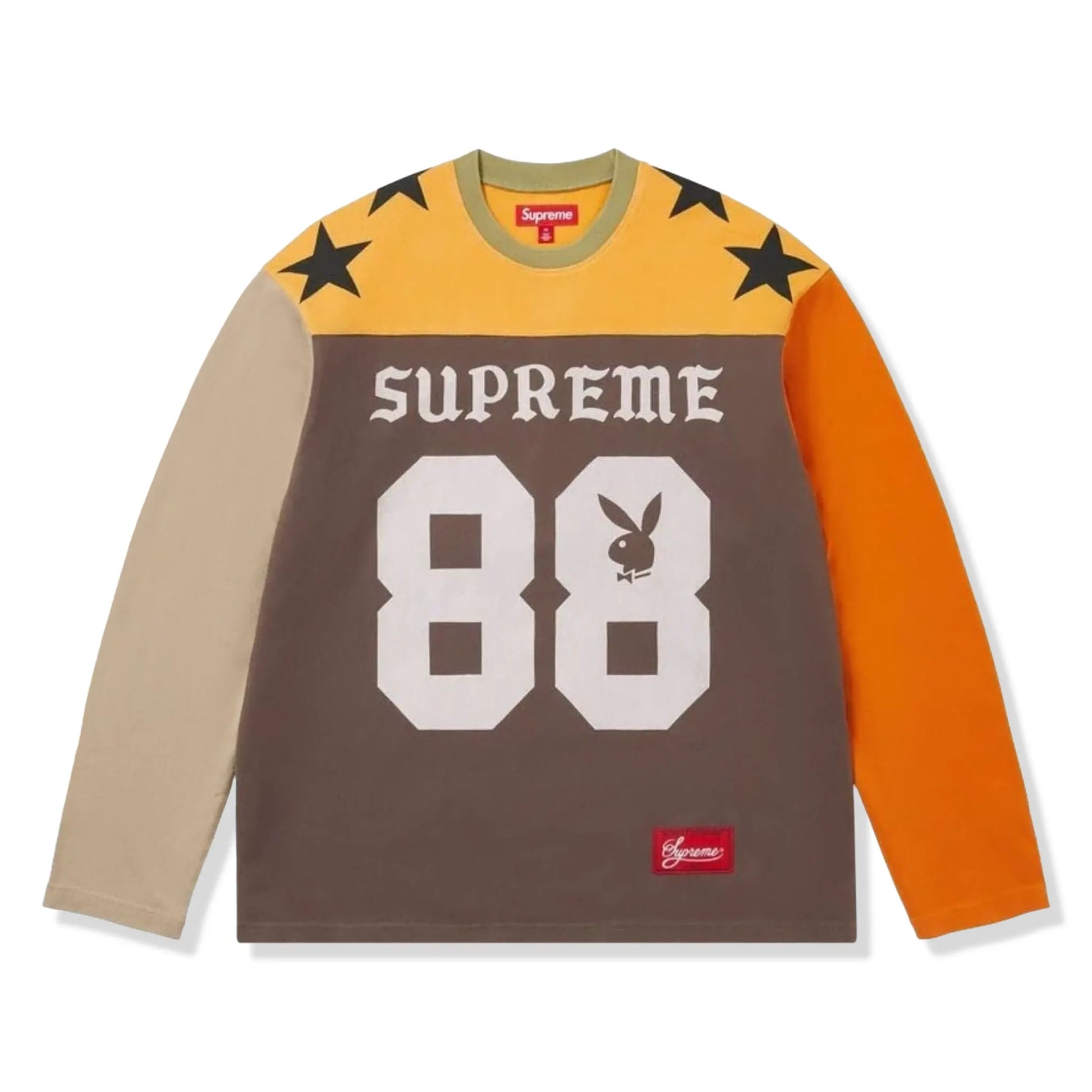 Supreme x Playboy L/S Multicolour Football Top (SS26)