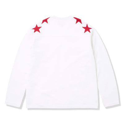 Supreme x Playboy L/S White Football Top (SS26)
