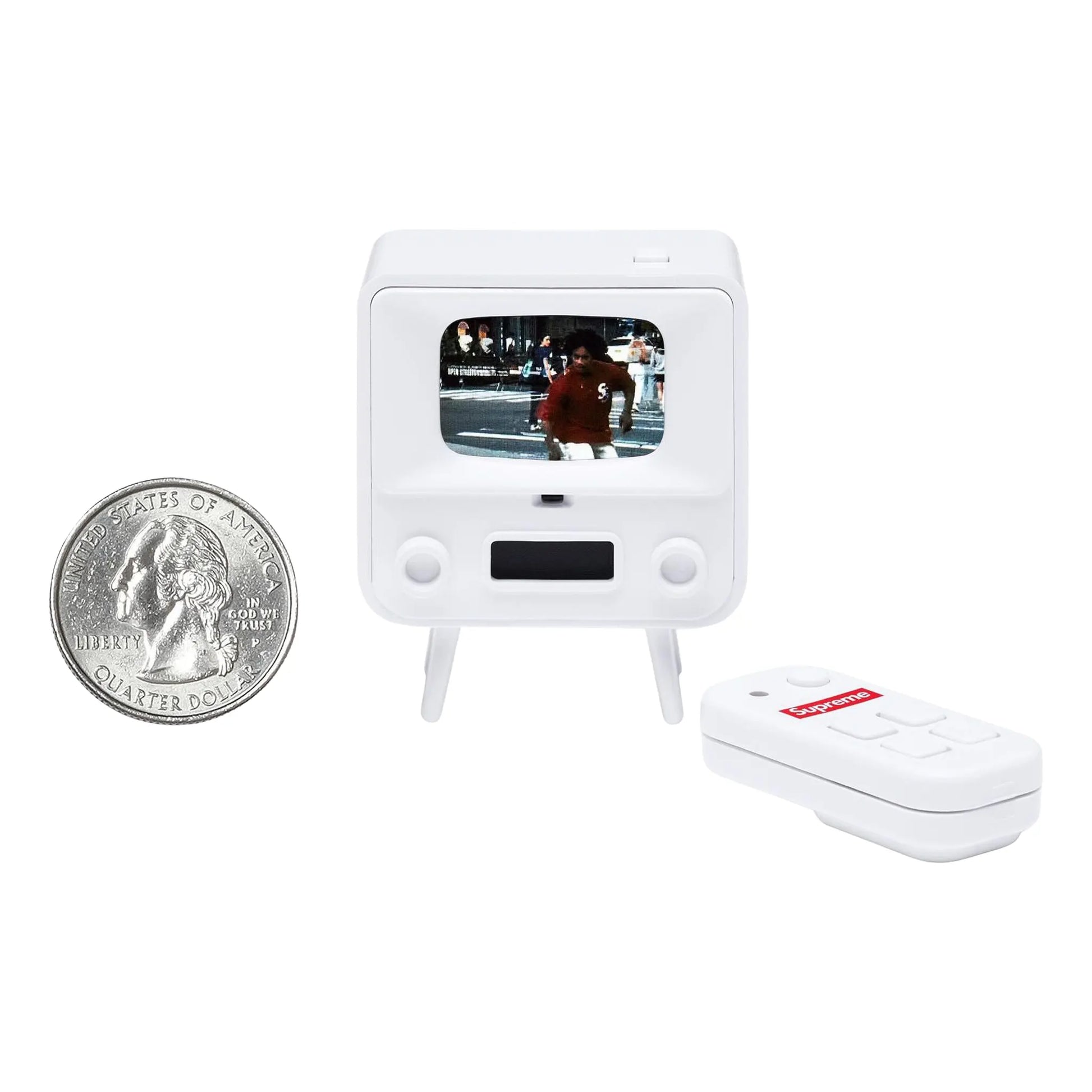 Supreme x Tiny 2 White TV (SS26)