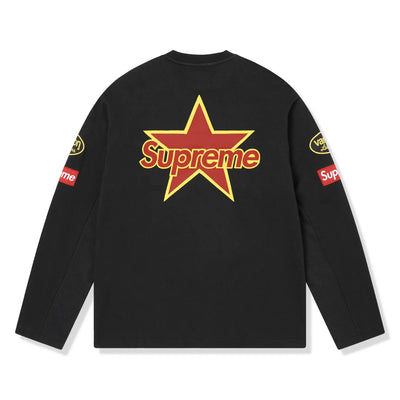 Supreme x Vanson L/S Black Top (SS26)