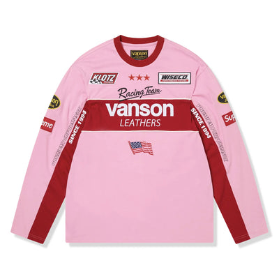 Supreme x Vanson L/S Pink Top (SS26)