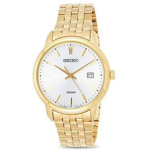 Seiko Classic White Dial Men 41mm