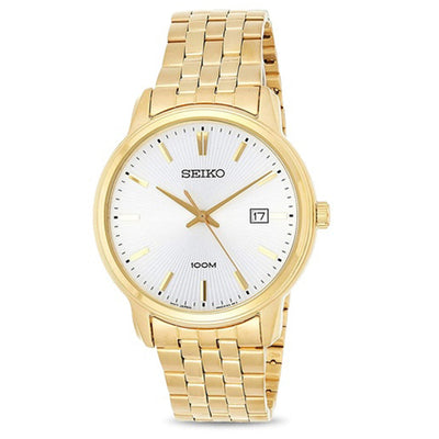 Seiko Classic White Dial Men 41mm