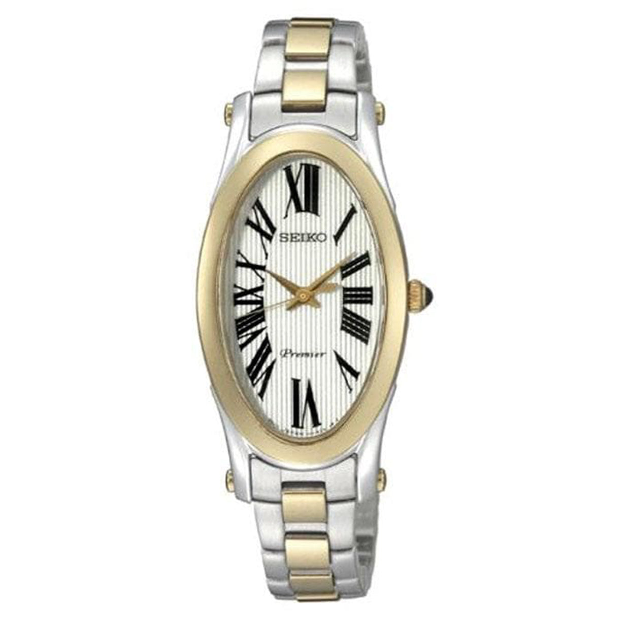 Seiko Premier Silver Dial Women 22mm
