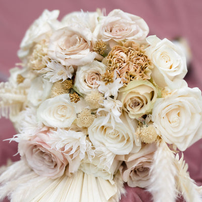 Blushing Bohemian Glam Wedding