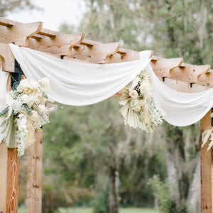 Blushing Bohemian Glam Wedding