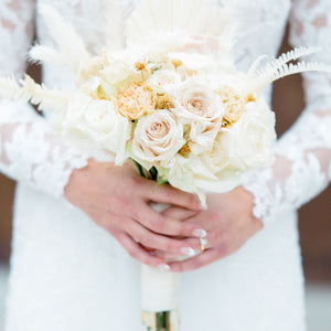 Blushing Bohemian Glam Wedding