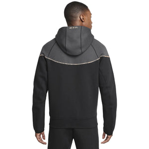 Nike x Syna World x Central Cee Tech Fleece Black Zip-Up Hoodie