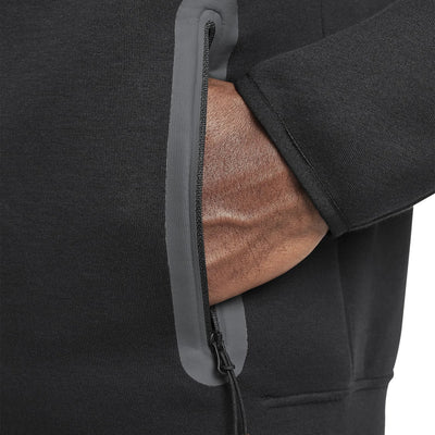 Nike x Syna World x Central Cee Tech Fleece Black Zip-Up Hoodie