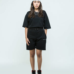 Oversized T-shirt - Bare Black