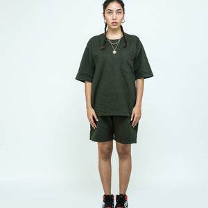 Oversized T-Shirt - Safari Kombu