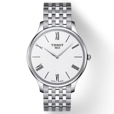 Tissot T-Classic White Dial Men 39mm