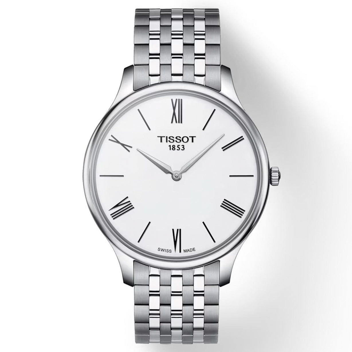 Tissot T-Classic White Dial Men 39mm