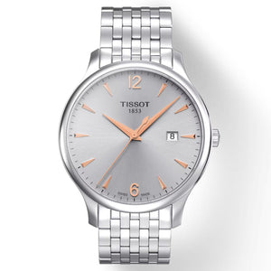 Tissot T-Classic Silver Dial Men 42mm
