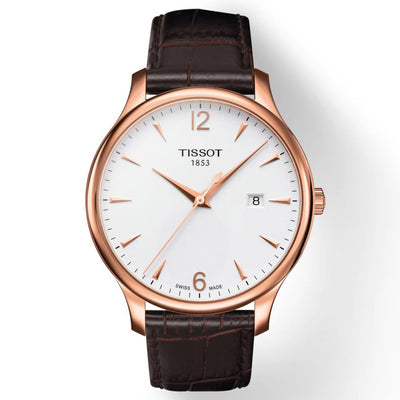 Tissot T-Classic Silver Dial Men 42mm