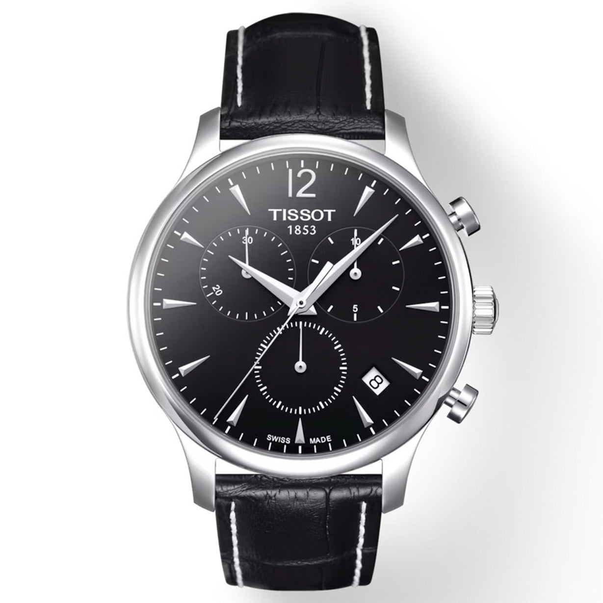 Tissot T-Classic Black Dial Men 42mm