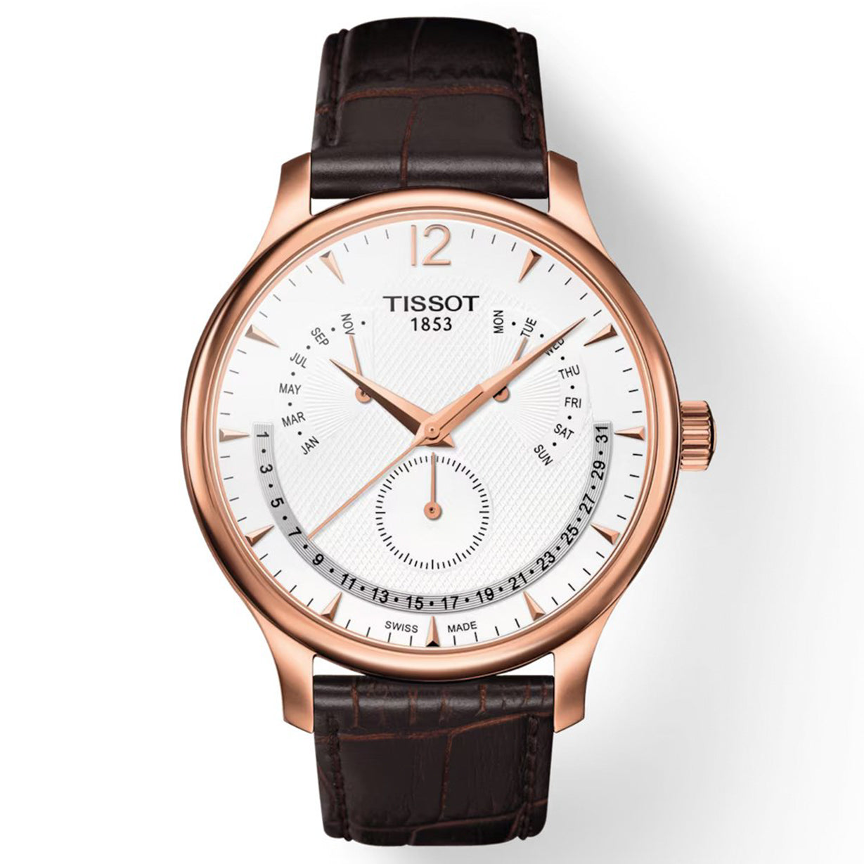 Tissot T-Classic Silver Dial Men 42mm