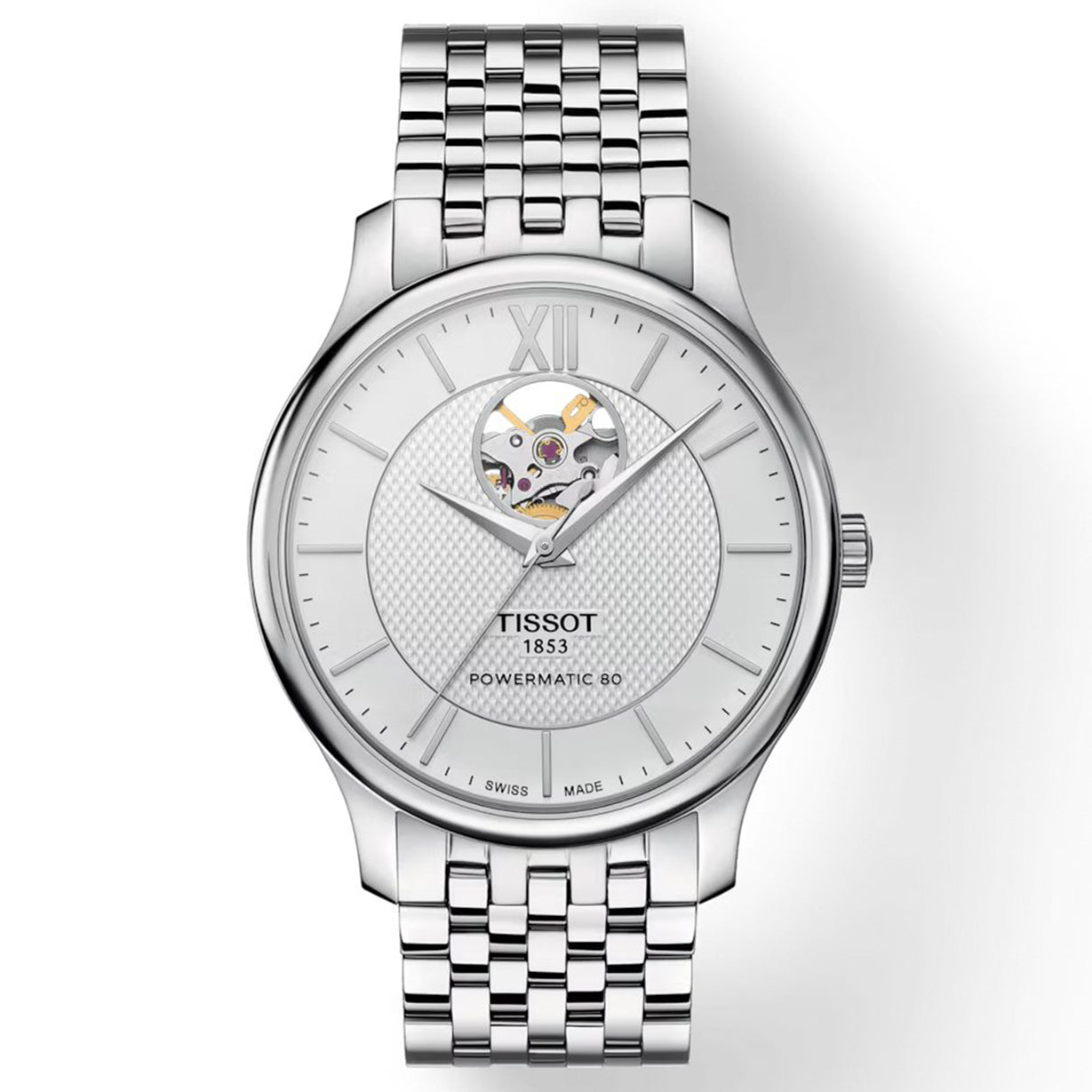 Tissot T-Classic Silver Dial Men 40mm