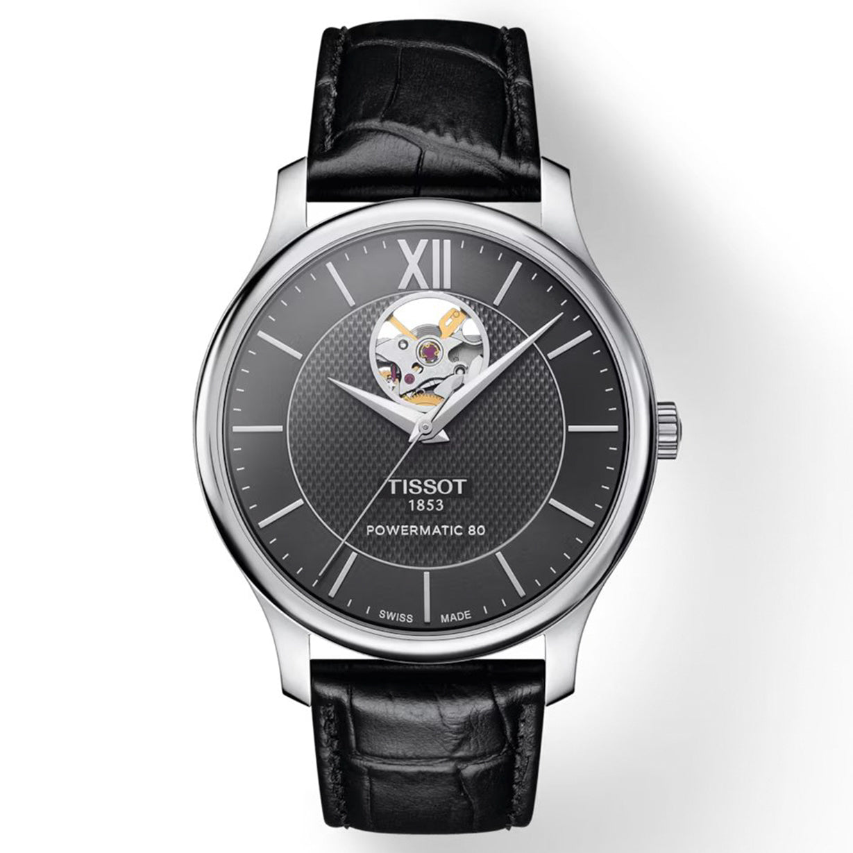 Tissot T-Classic Black Dial Men 40mm