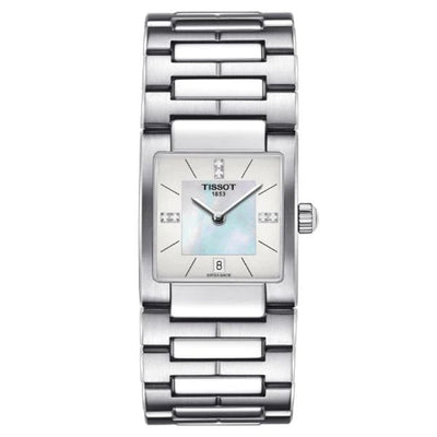 Tissot T-Lady White Mother-Of-Pearl Dial Women 23mm