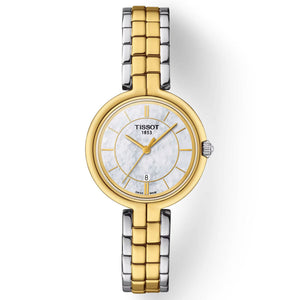 Tissot T-Lady White Mother-Of-Pearl Dial Women 30mm