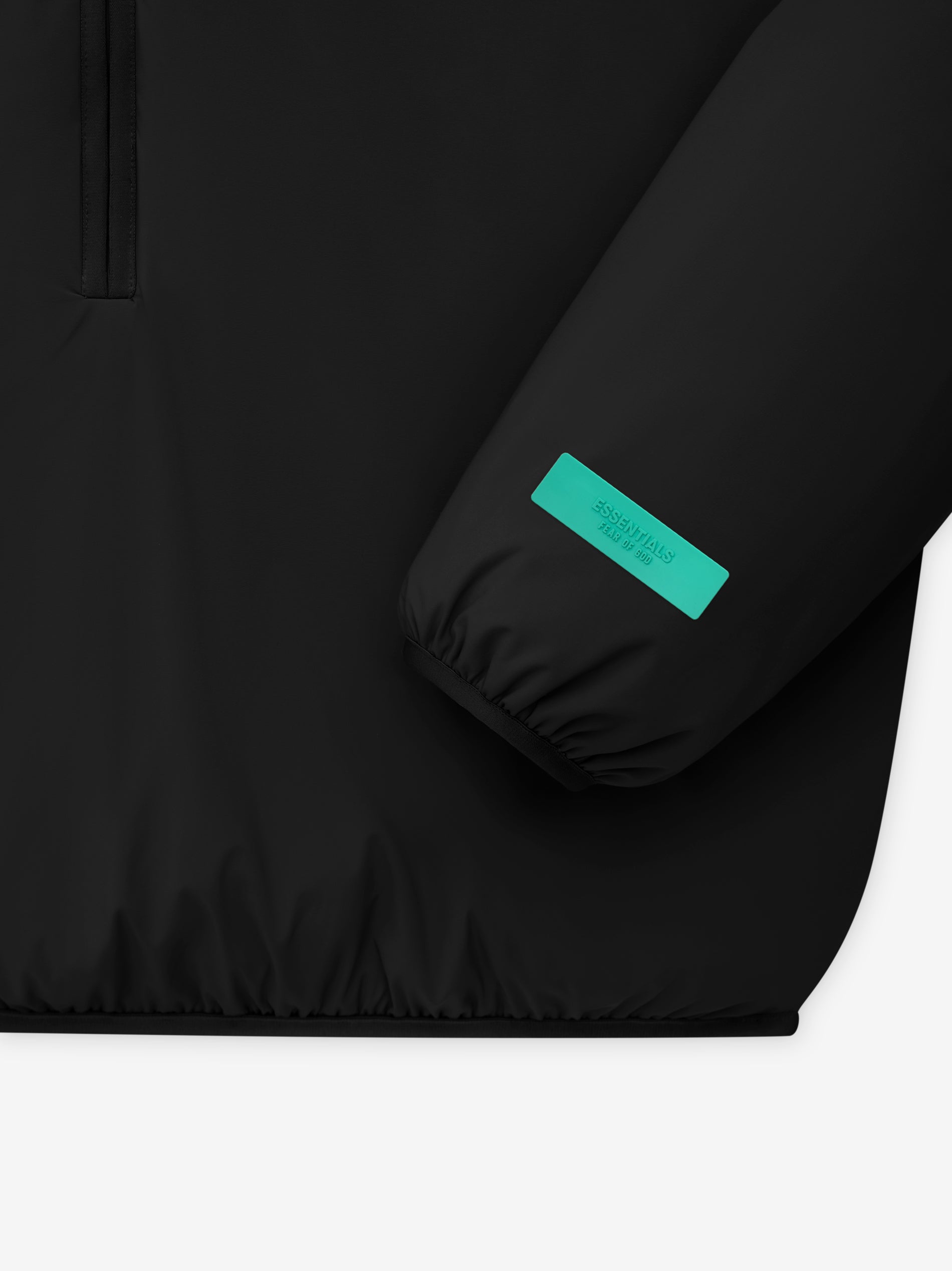 Nylon Filled Halfzip Hoodie