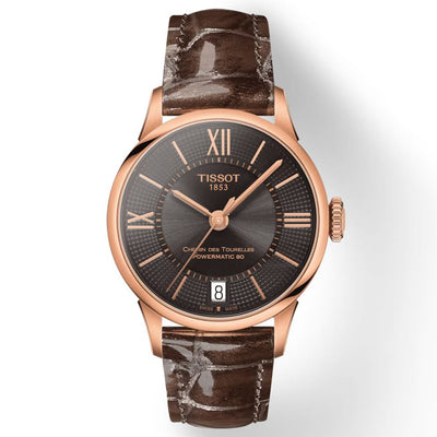 Tissot T-Classic Gunmetal Dial Women 32mm