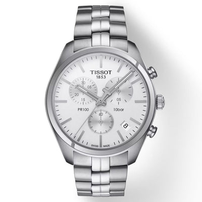 Tissot T-Classic Silver Dial Men 41mm