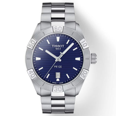 Tissot T-Classic Blue Dial Men 42mm