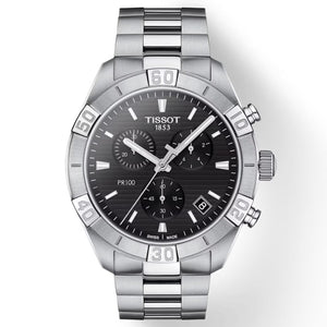 Tissot T-Classic Black Dial Men 44mm
