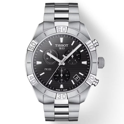 Tissot T-Classic Black Dial Men 44mm
