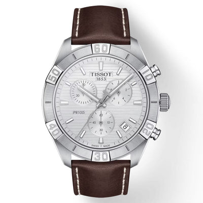 Tissot T-Classic Silver Dial Men 44mm