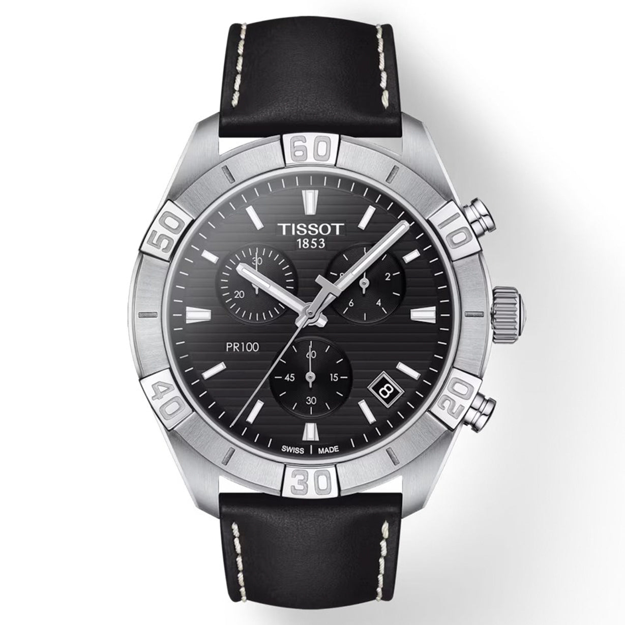 Tissot T-Classic Black Dial Men 44mm