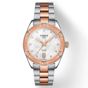 Tissot T-Classic White Mother-Of-Pearl Dial Women 36mm