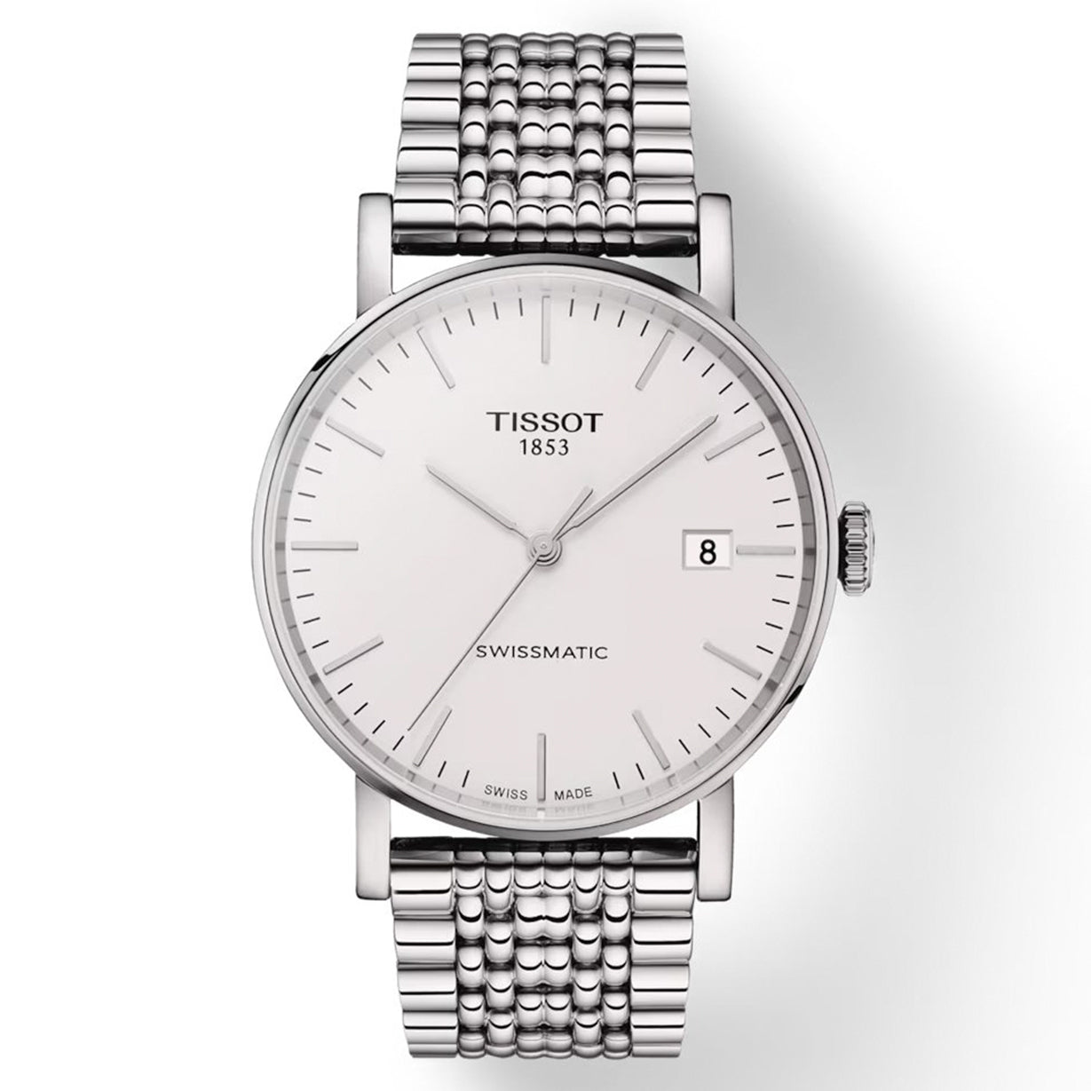Tissot T-Classic Silver Dial Men 40mm