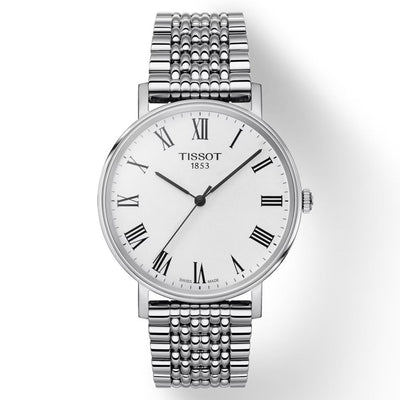 Tissot T-Classic Silver Dial Men 38mm