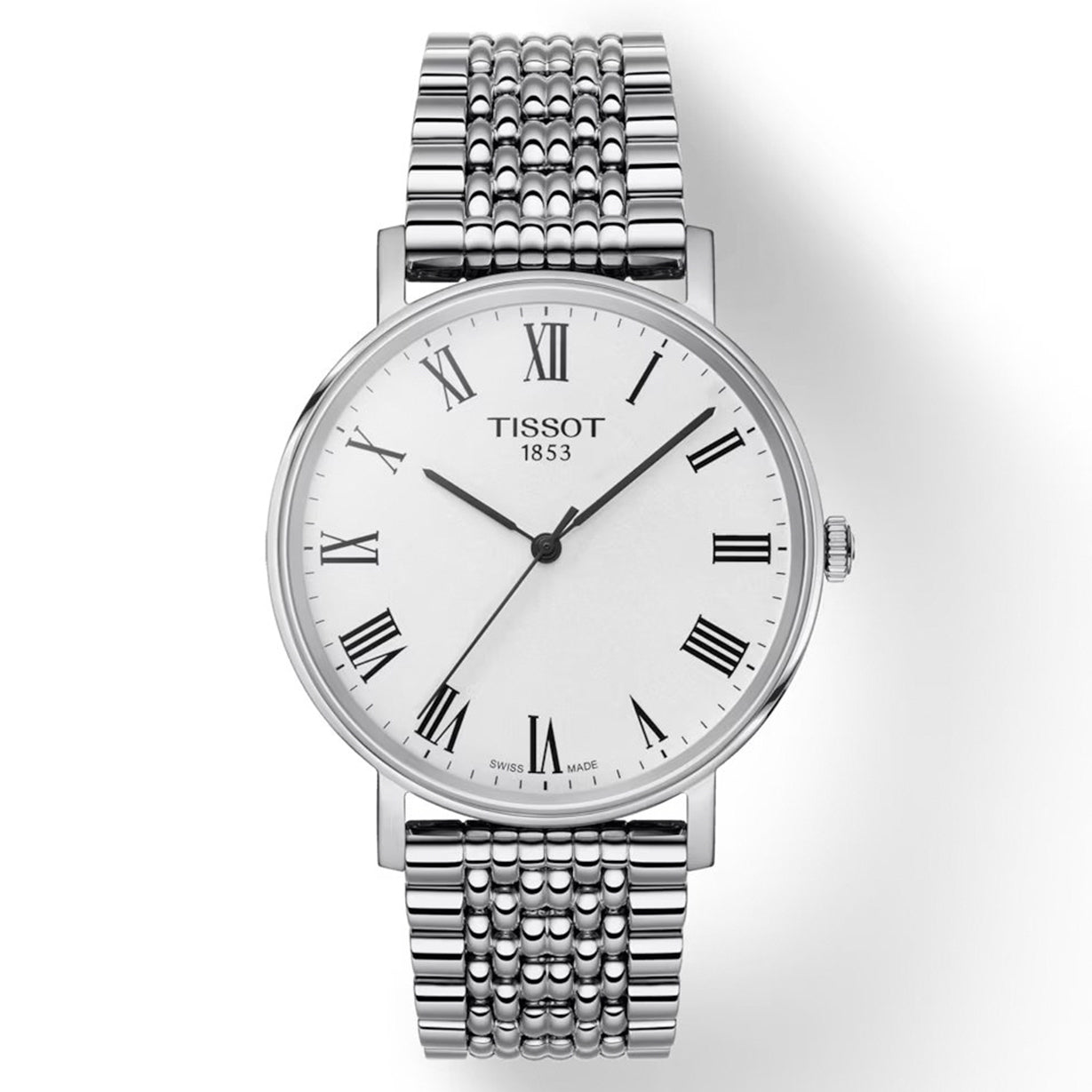 Tissot T-Classic Silver Dial Men 38mm